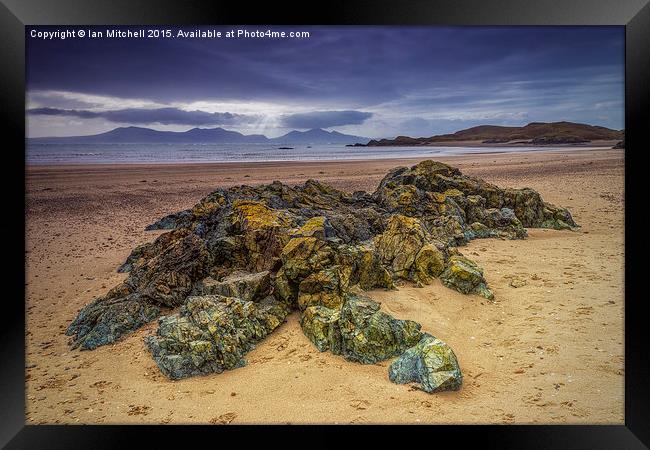  A Breath Of Sea Air Framed Print by Ian Mitchell