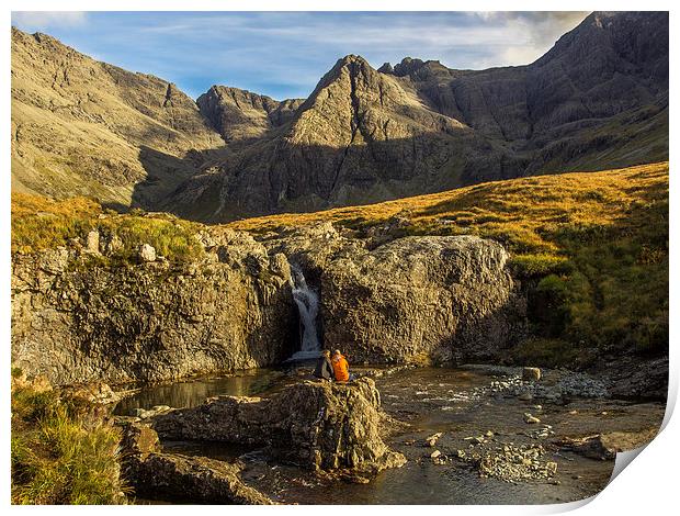  Fairy Pools, Isle of Skye Print by Peter Stuart