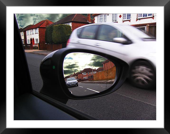 A day in the life of a driving instructor Framed Mounted Print by Chris Day