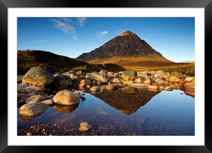 The coupall river glencoe Framed Mounted Print by Stephen Taylor