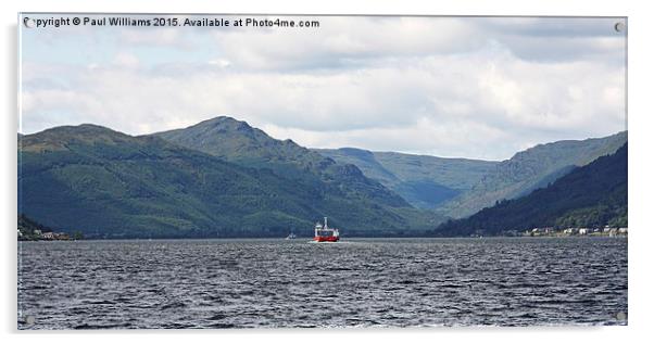  Western Ferries Acrylic by Paul Williams