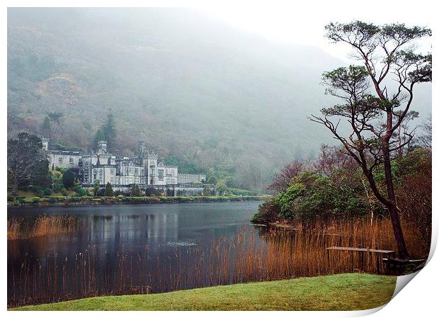 Kylemore Castle Print by Andy Armitage