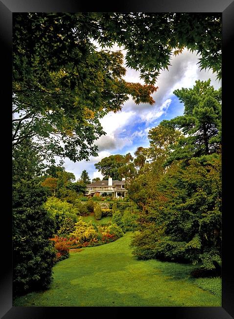 Marwood House Framed Print by Mike Gorton