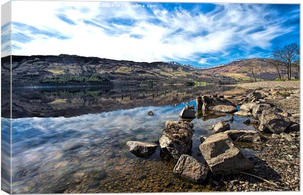  Loch Earn Scotland Canvas Print by Andy Anderson