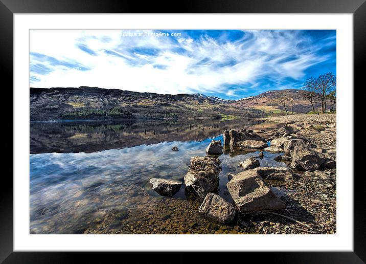  Loch Earn Scotland Framed Mounted Print by Andy Anderson