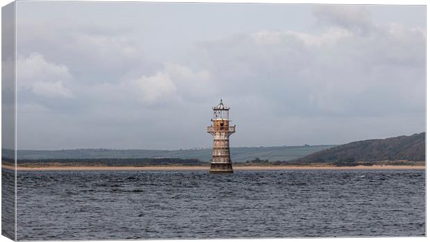  Whiteford lighthouse Canvas Print by Leighton Collins