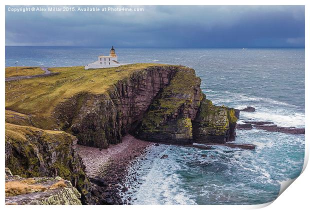  Stoer Lighthouse Print by Alex Millar