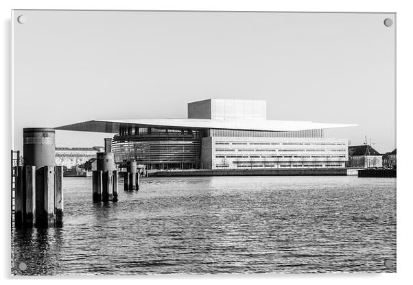  Copenhagen Opera House Acrylic by Radu Trancau