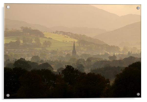  Cumbrian Morning Acrylic by Gavin Wilson