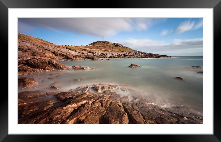  Limeslade Bay Swansea Framed Mounted Print by Leighton Collins