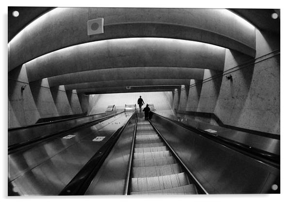 Subway Acrylic by Jean-François Dupuis
