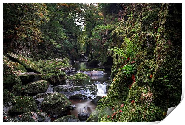  The Fairy Glen Print by Kevin Clelland