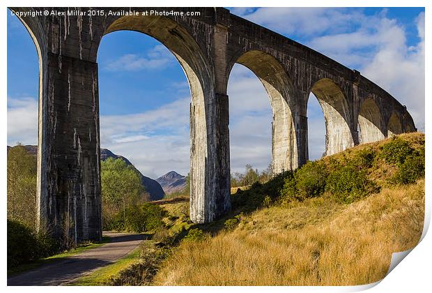  Glenfinnan Viaduct Print by Alex Millar