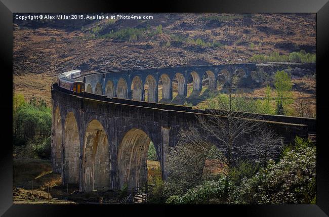  Glenfinnan Viaduct Framed Print by Alex Millar