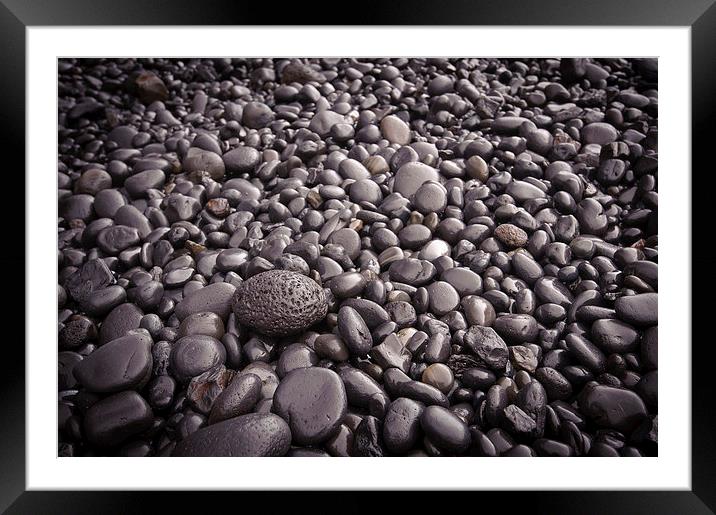  Pumice Framed Mounted Print by David Howes