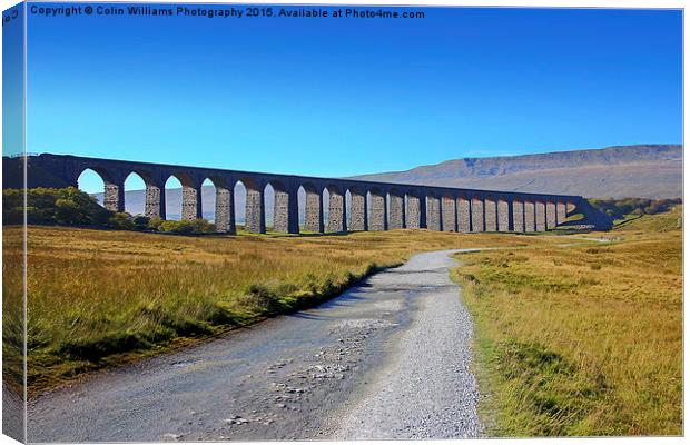  The Ribblehead Viaduct 6 Canvas Print by Colin Williams Photography