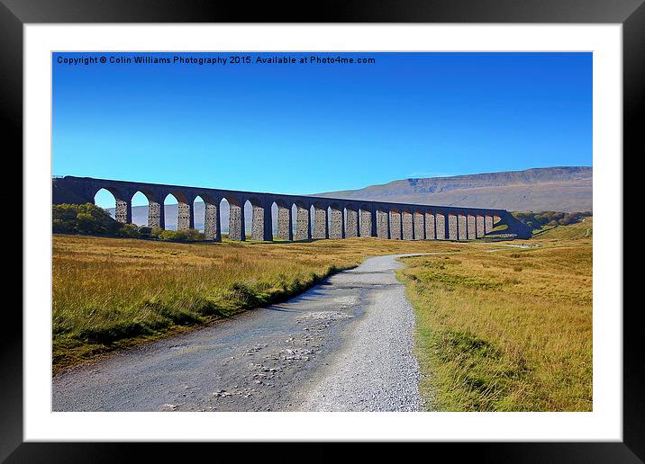  The Ribblehead Viaduct 6 Framed Mounted Print by Colin Williams Photography