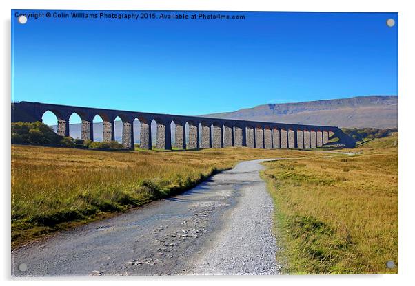  The Ribblehead Viaduct 6 Acrylic by Colin Williams Photography