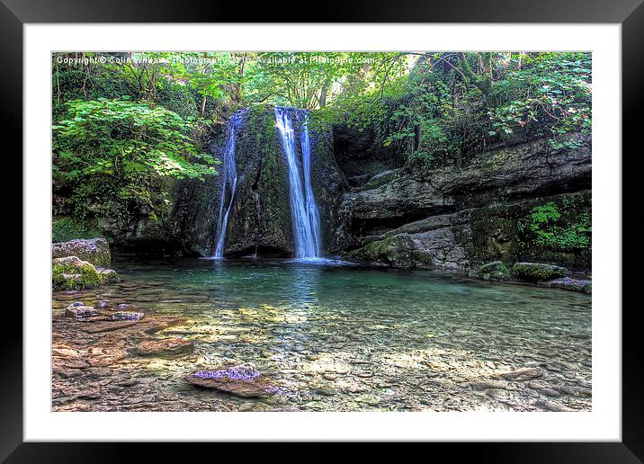  Janets Foss 1 - North  Yorkshire Framed Mounted Print by Colin Williams Photography