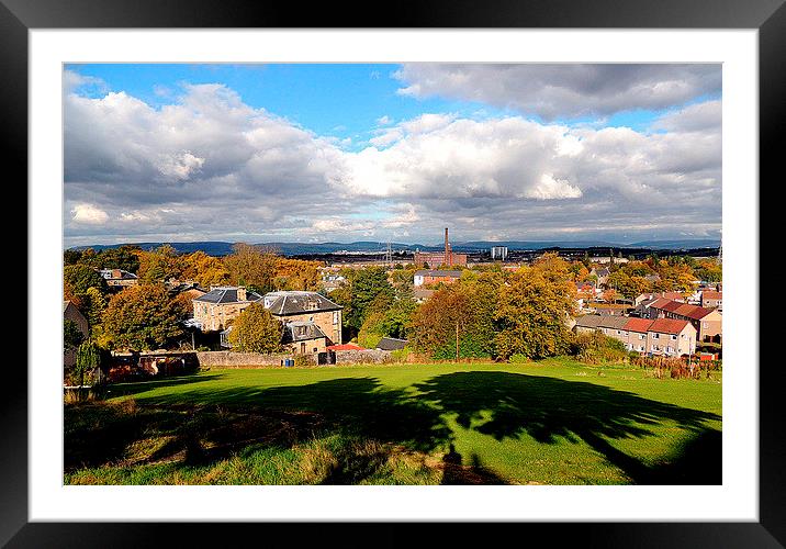  Paisley Town Framed Mounted Print by Laura McGlinn Photog