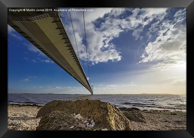  Spanning the Void Framed Print by K7 Photography