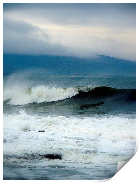  Dornoch Surf Print by Laura McGlinn Photog