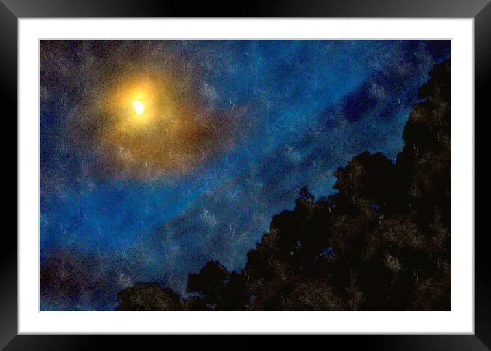  BECAUSE THE NIGHT....IN COLOR Framed Mounted Print by dale rys (LP)