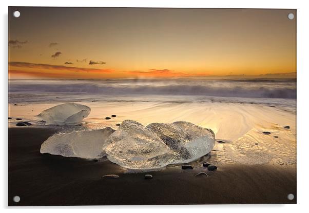  Washed up. Acrylic by David Howes
