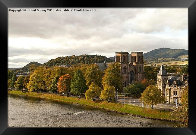  Inverness Cathedral Framed Print by Robert Murray