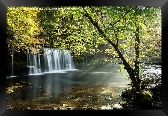  Autumn falls Framed Print by Izzy Standbridge