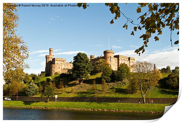  Inverness Castle Print by Robert Murray
