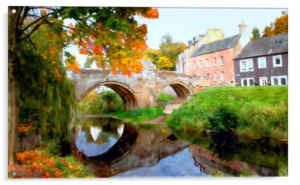  kelso-scottish borders Acrylic by dale rys (LP)