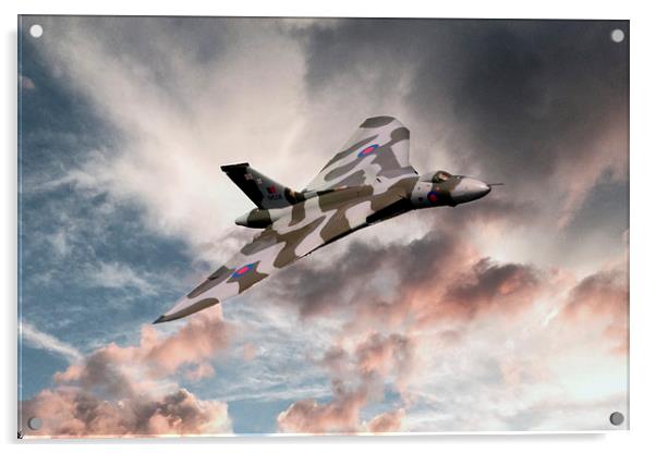 Vulcan Sky Acrylic by J Biggadike