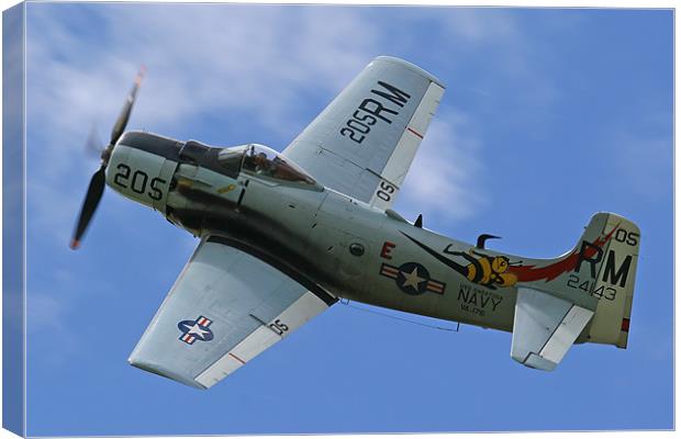 Douglas Skyraider Canvas Print by Oxon Images