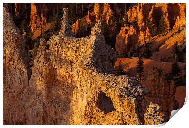 Sunrise at Bryce Canyon Print by Thomas Schaeffer