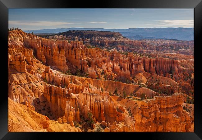 Navajo Loop & Queens Garden Trail Framed Print by Thomas Schaeffer