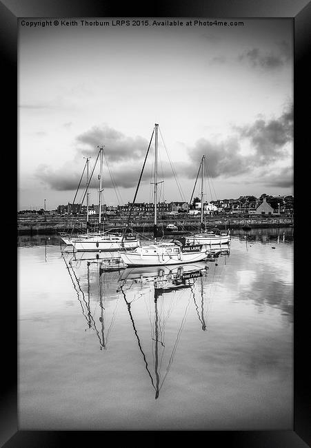 Fisherrow Harbour Framed Print by Keith Thorburn EFIAP/b