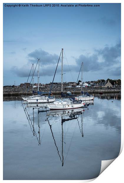 Fisherrow Harbour Print by Keith Thorburn EFIAP/b