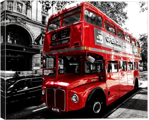  London Route Master Canvas Print by Scott Anderson