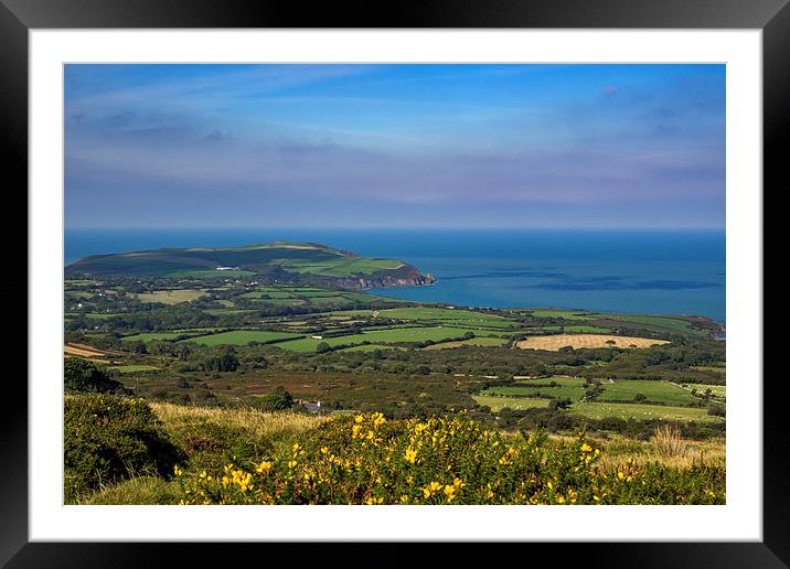 Dinas Head, Pembrokeshire, Wales, UK Framed Mounted Print by Mark Llewellyn