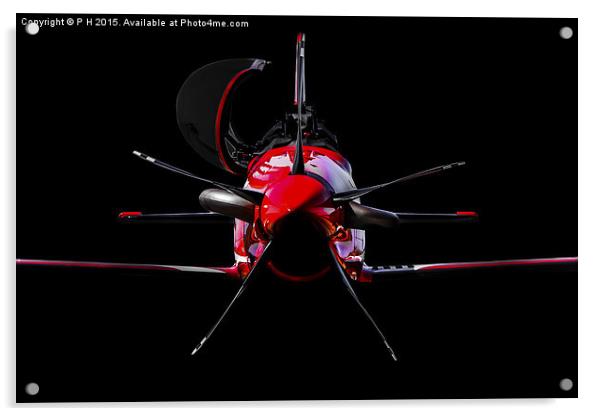  Pilatus PC-21 Acrylic by P H