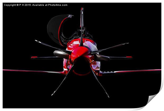  Pilatus PC-21 Print by P H