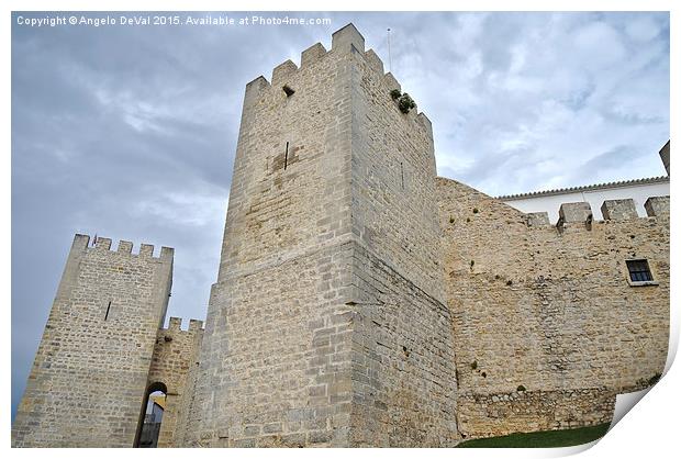 Medieval Castle of Loule  Print by Angelo DeVal