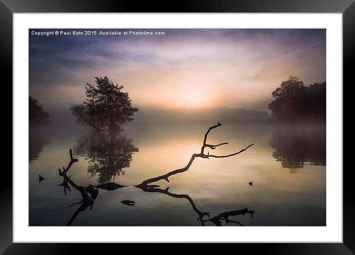  Tranquillity  Framed Mounted Print by Paul Bate