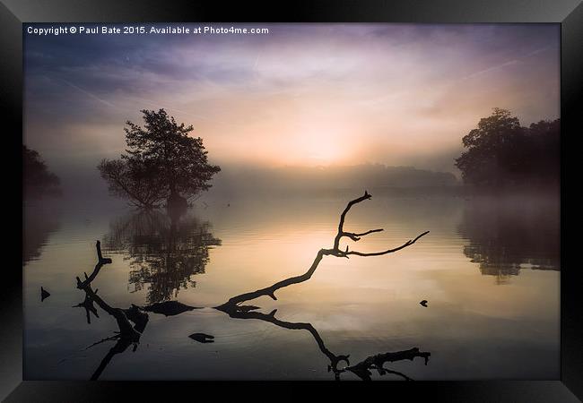  Tranquillity  Framed Print by Paul Bate