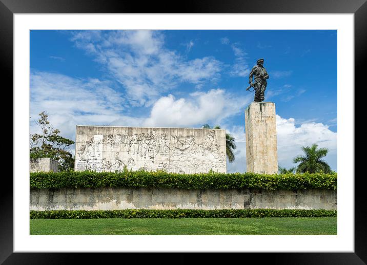 Che Guevara Mausoleum Framed Mounted Print by Gail Johnson