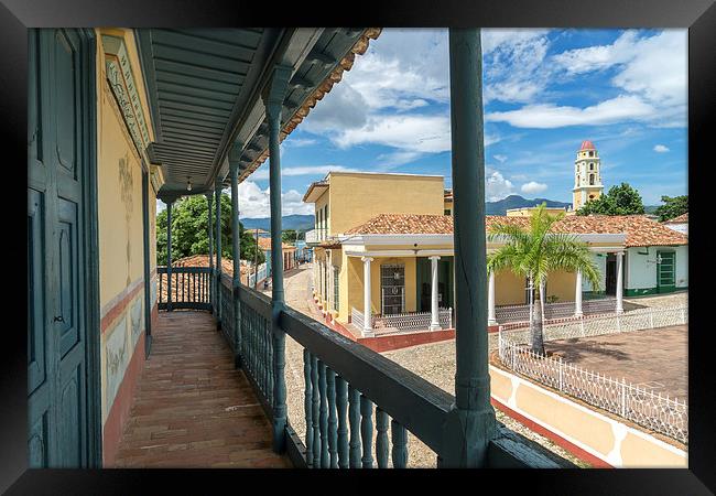 Trinidad City - Cuba Framed Print by Gail Johnson