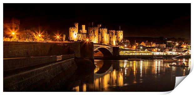  Conwy Castle  Print by Chris Evans