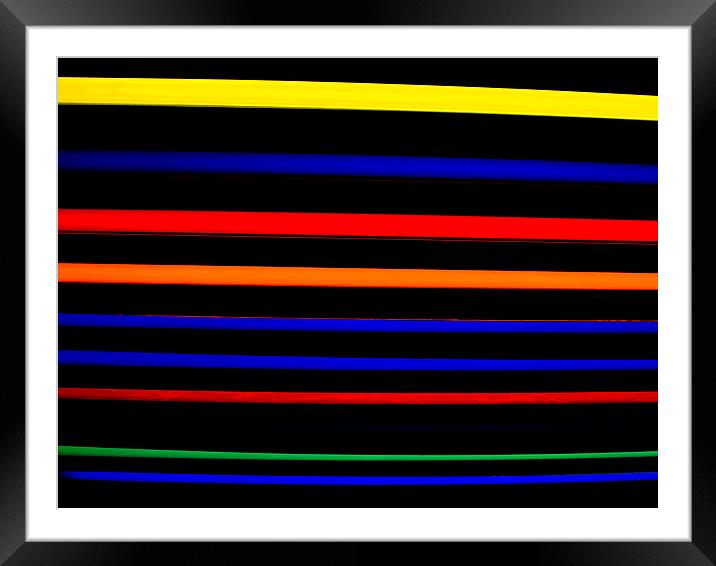  Spectrum Framed Mounted Print by Glyn Wade