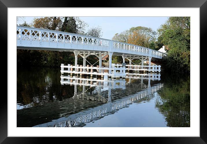  Whitchurch Bridge Framed Mounted Print by Tony Bates